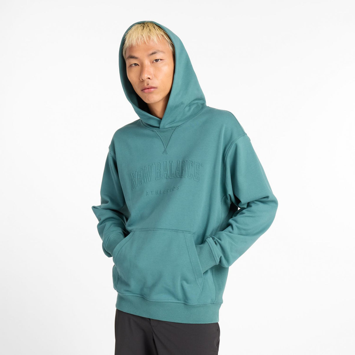 New Balance Men's Embossed Varsity Hoodie-2