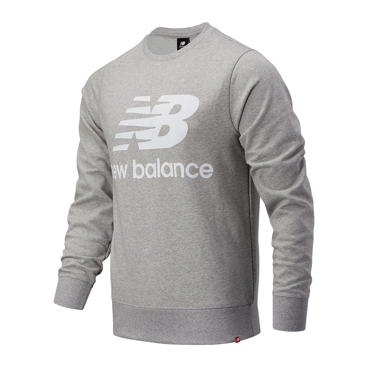New Balance Men's Essentials Stacked Logo Crew-1
