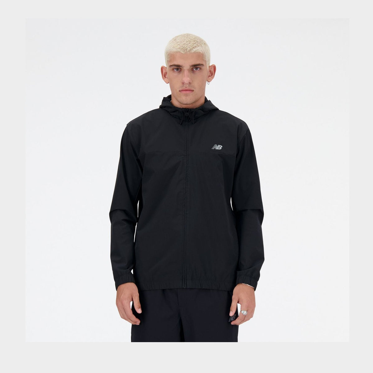 New Balance Men's Woven Full Zip Jacket-1