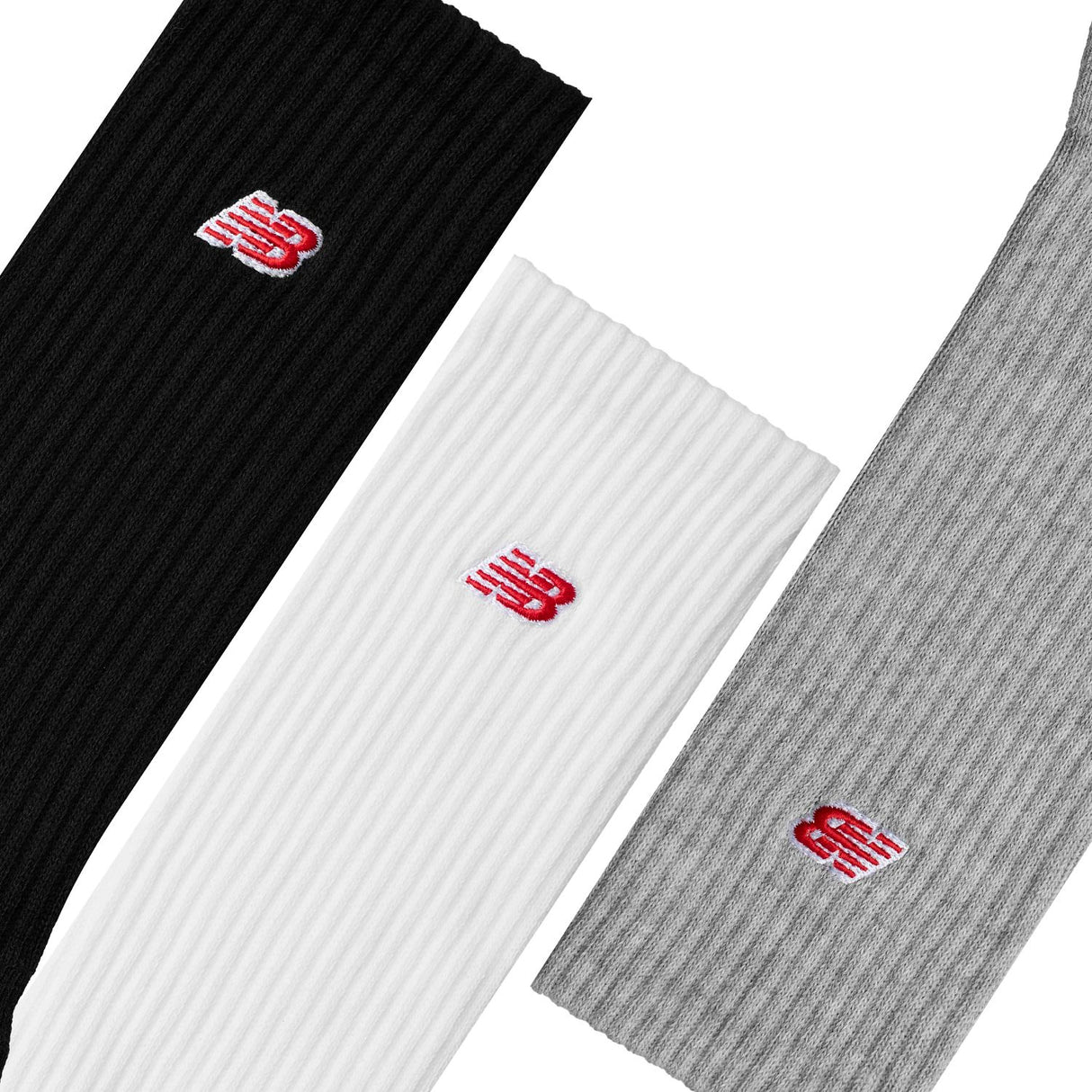 New Balance Patch Logo Crew 3 Pack-3