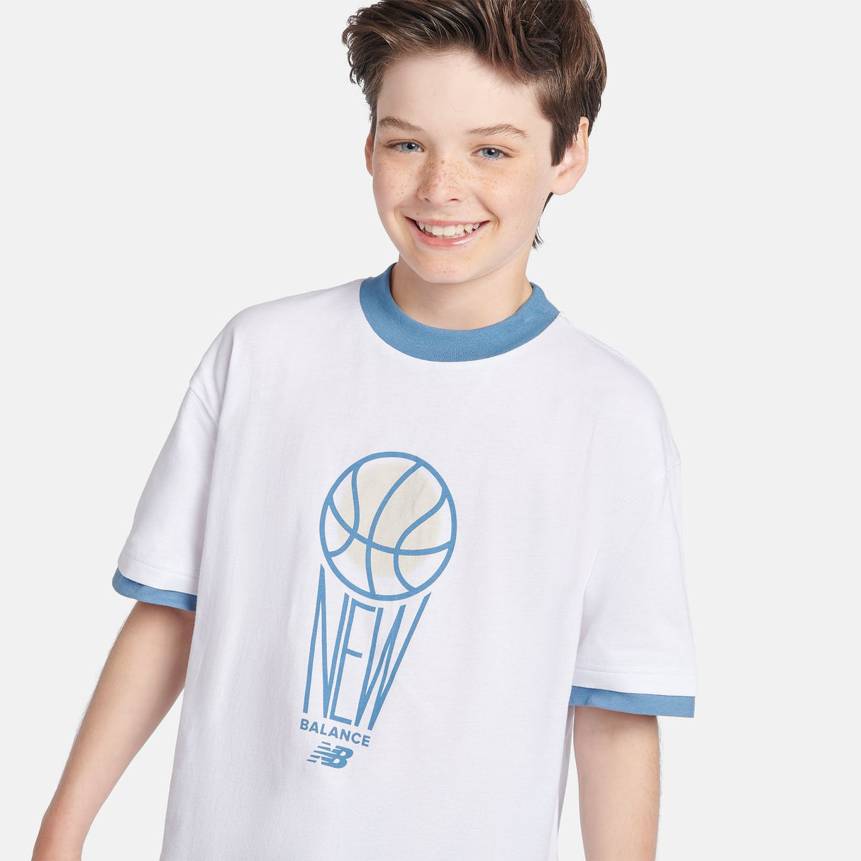 New Balance Youth Hoops Graphic T-Shirt-8