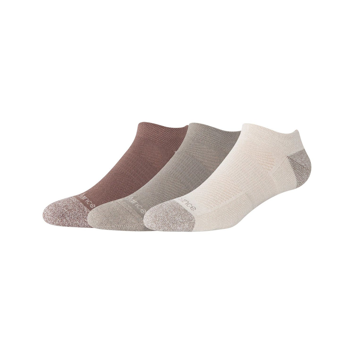 New Balance Active No Show Socks (3 Pairs)-1