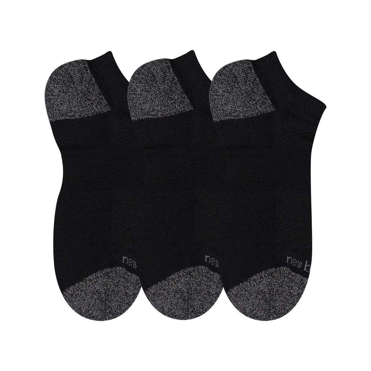 New Balance Active No Show Socks (3 Pairs)-3