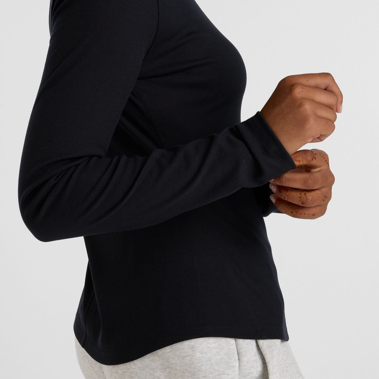 New Balance Women's Micro-Rib Long Sleeve-6