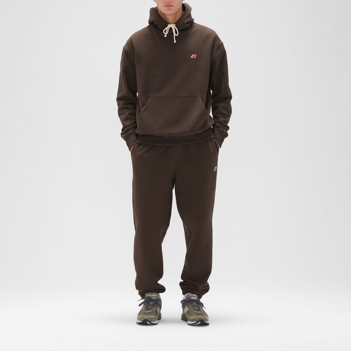 New Balance Men's Made in USA Core Hoodie Mens Apparel Sweatshirts & Fleece
