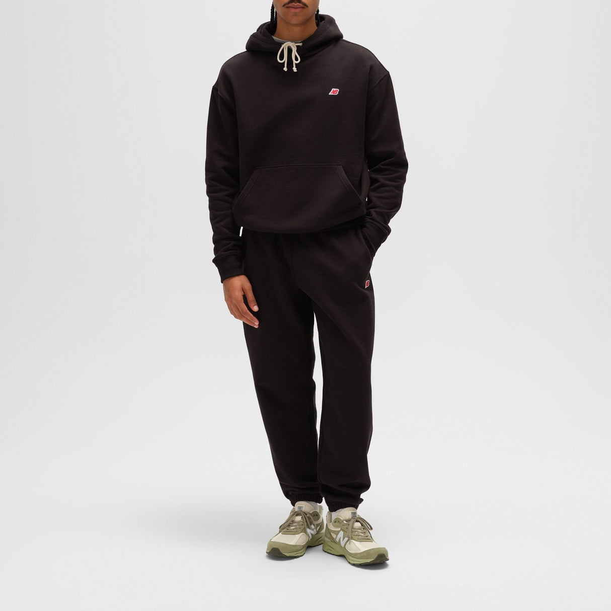 New Balance Men's Made in USA Core Hoodie Mens Apparel Sweatshirts & Fleece