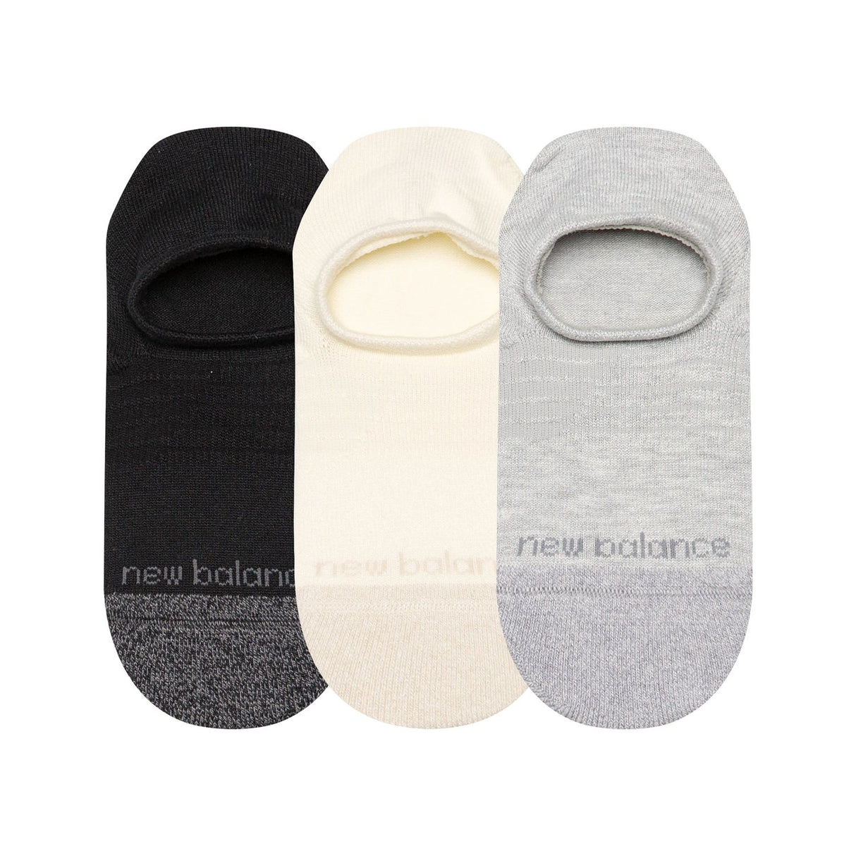 New Balance Active Invisible No Show Socks 3 Pack-2