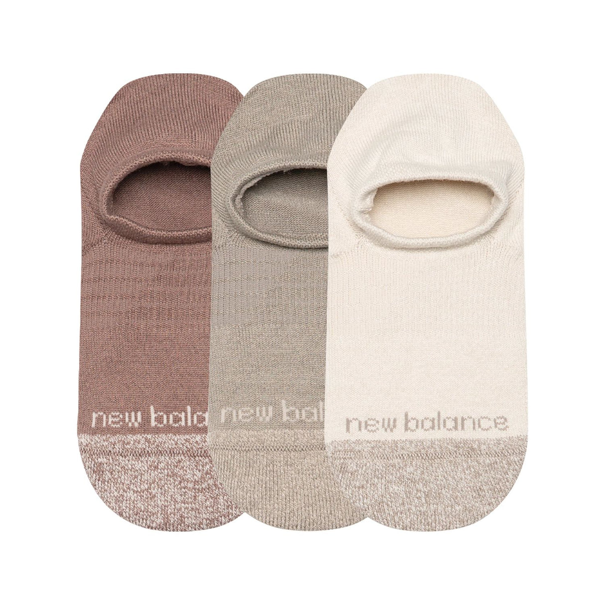 New Balance Active Invisible No Show Socks 3 Pack-2