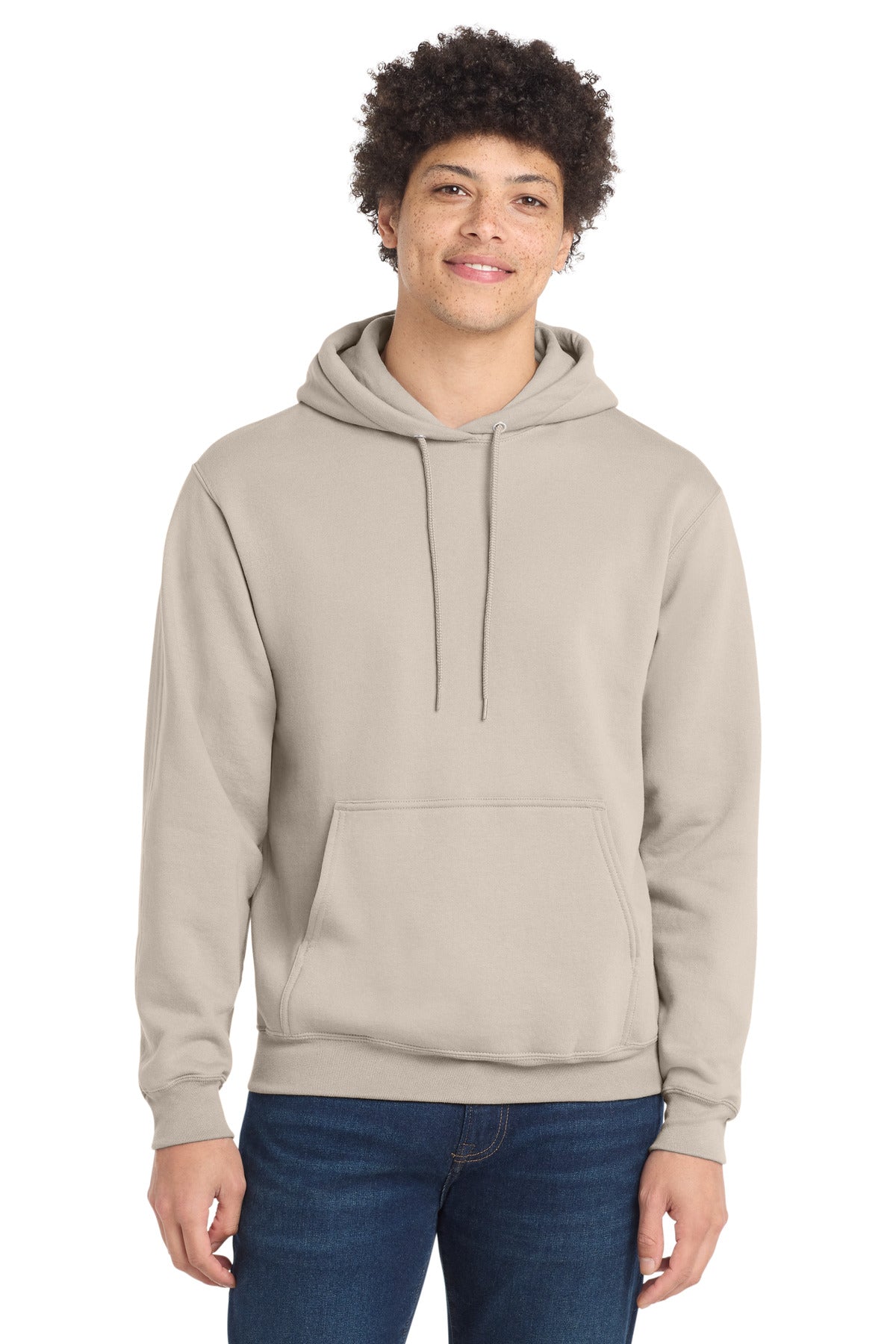 Port & Co Men's Core Fleece Pullover Hooded Sweatshirt
