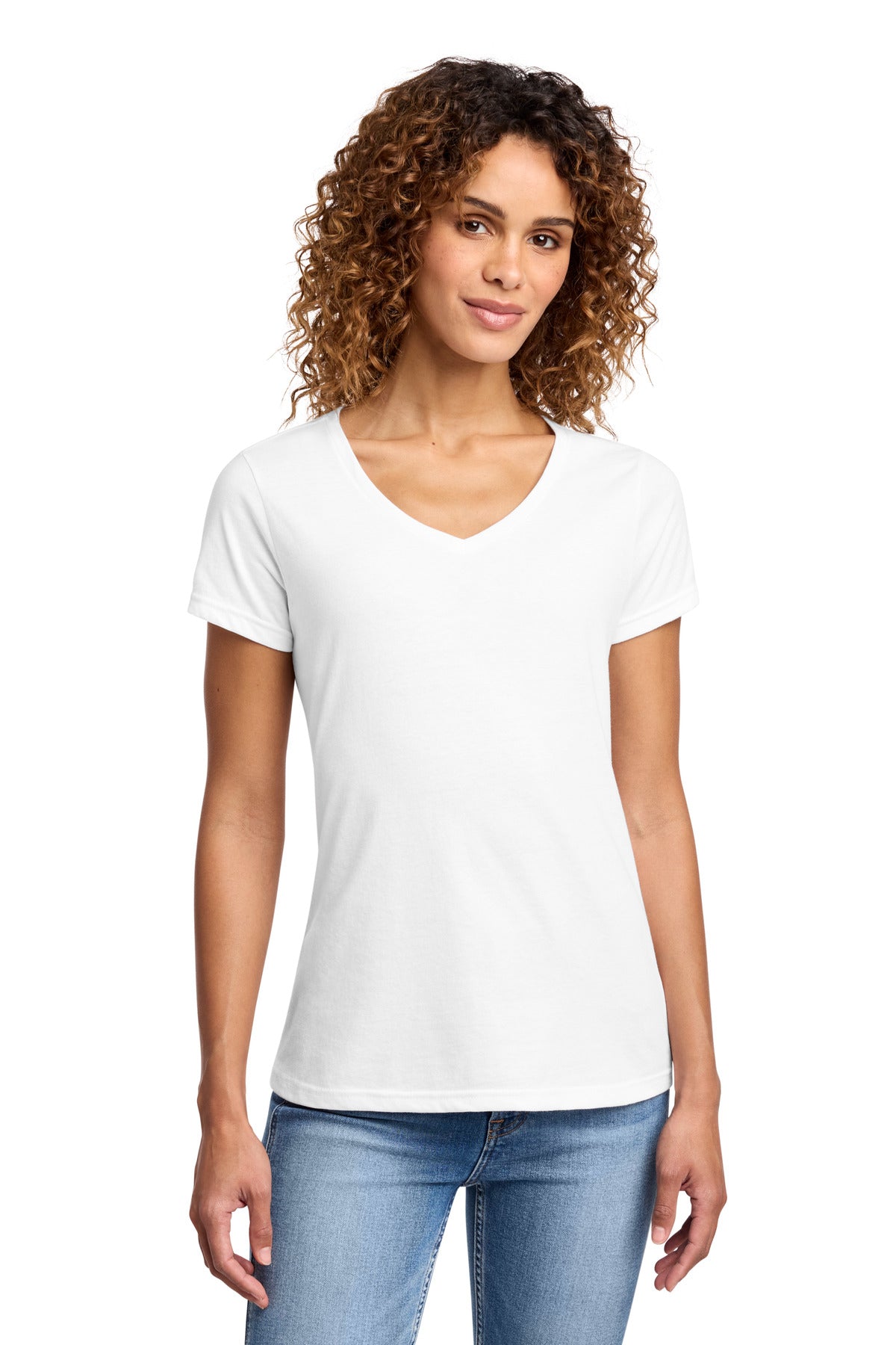 Port & Co Women's Fan Favorite Blend V-Neck Tee