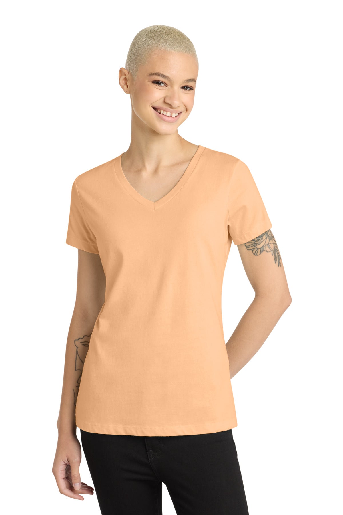 District Women's Perfect Weight V-Neck Tee