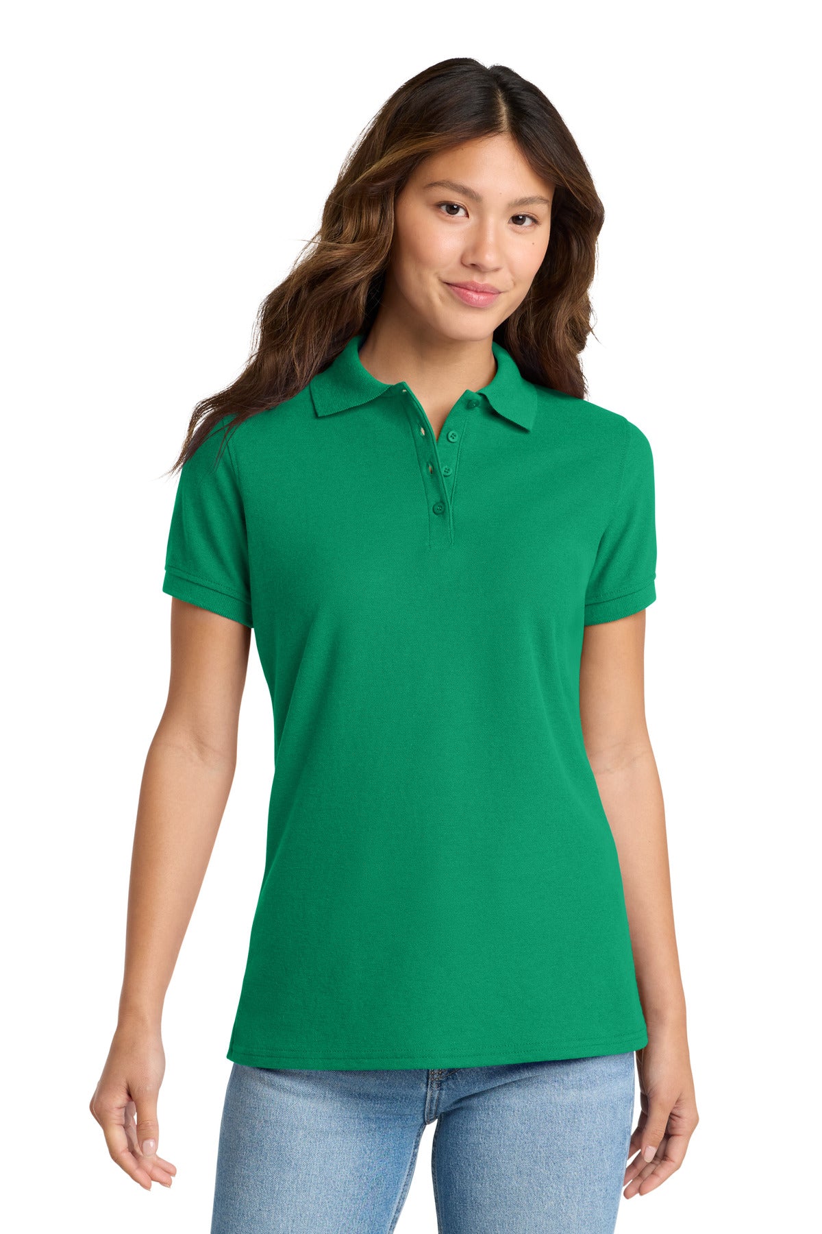 Port & Co Women's Core Blend Pique Polo