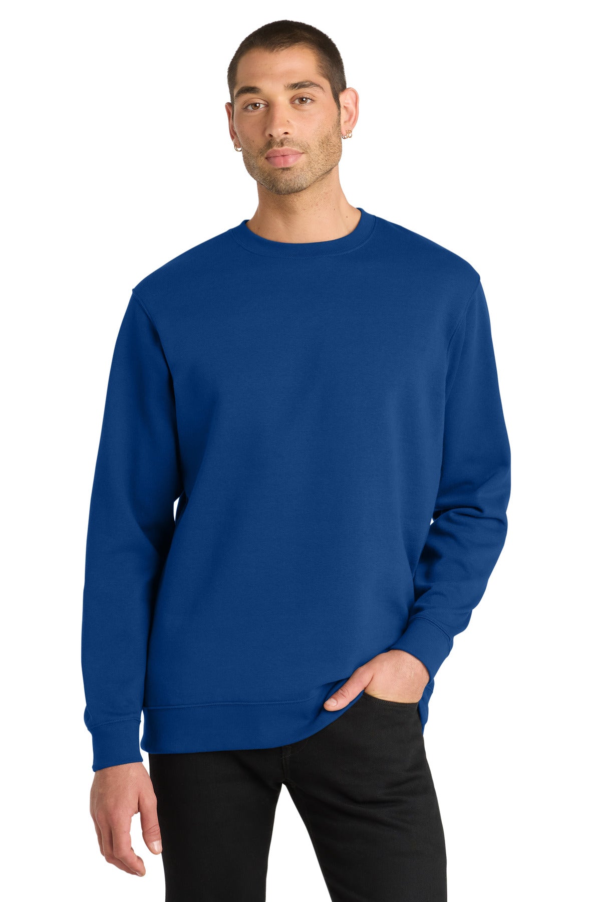 District Men's V.I.T. Fleece Crew DT6104