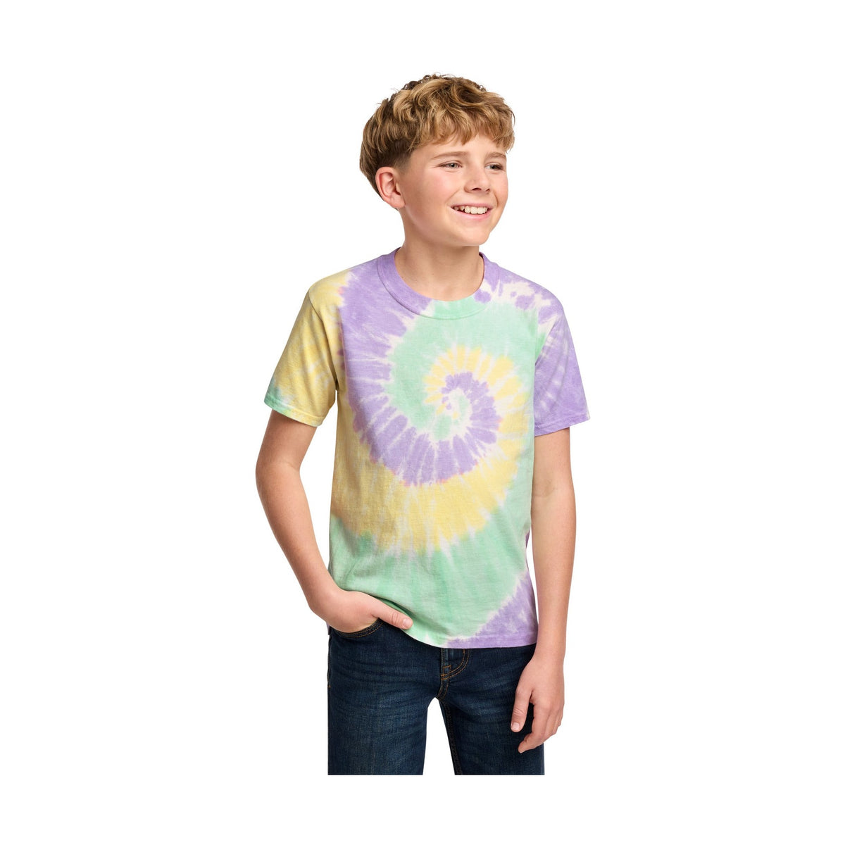 Port & Co Youth Tie-Dye Tee