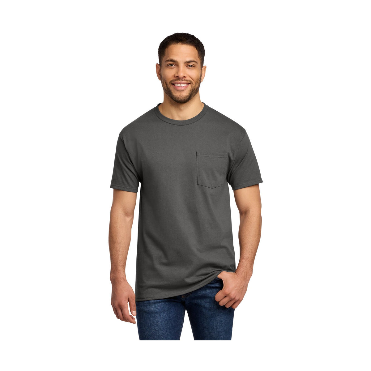 Port & Co Men's Essential Pocket Tee