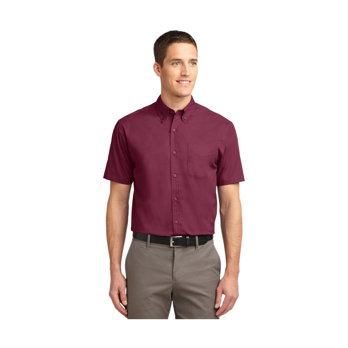 Port Authority Men's Tall Short Sleeve Easy Care Shirt