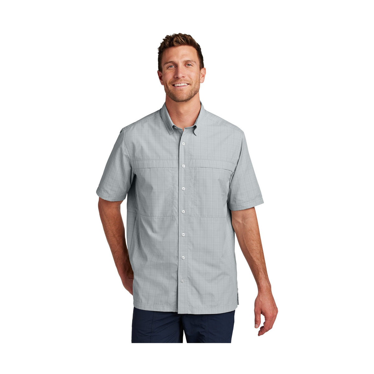 Port Authority Men's Short Sleeve UV Daybreak Shirt W961