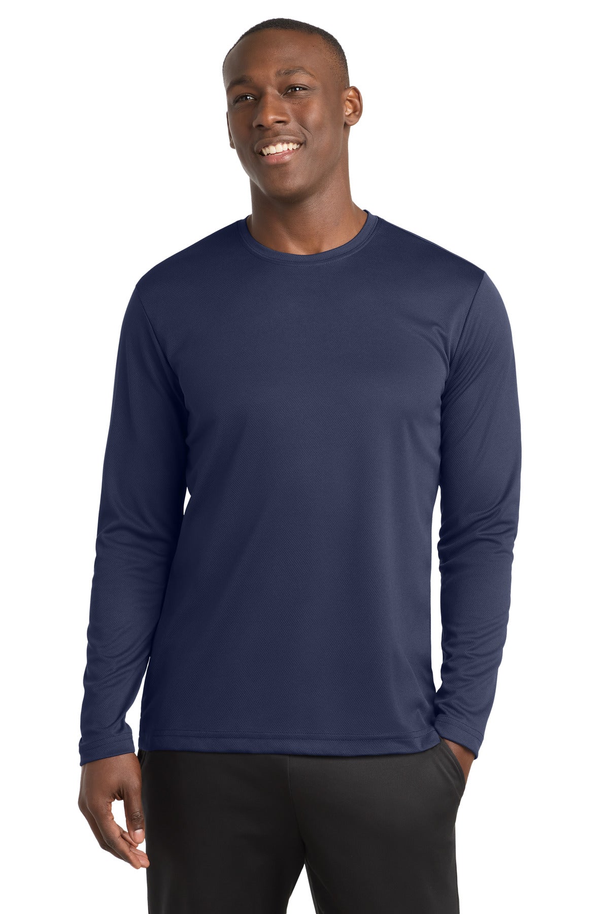 Sport-Tek Men's PosiCharge RacerMesh Long Sleeve Tee