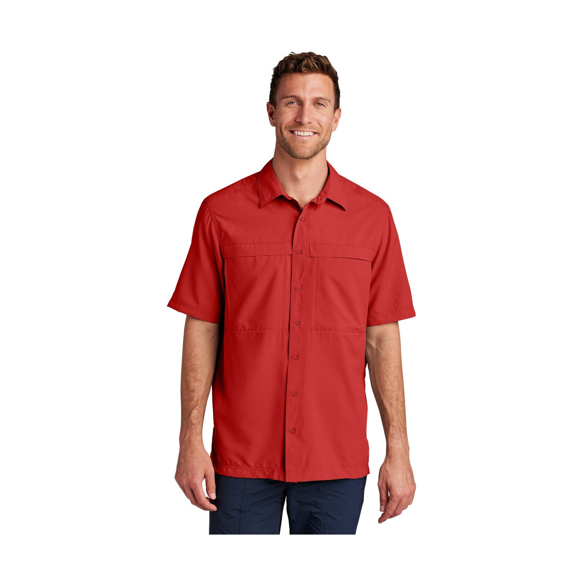 Port Authority Men's Short Sleeve UV Daybreak Shirt W961