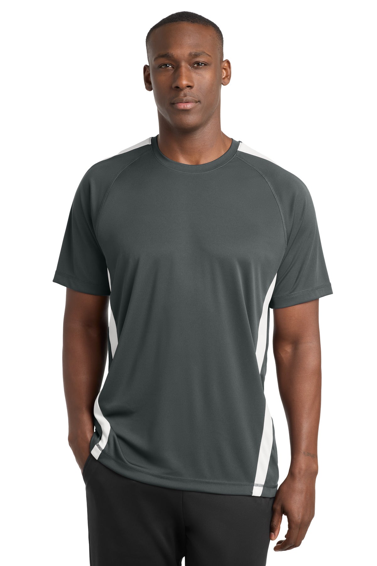 Sport-Tek Men's Colorblock PosiCharge Competitor Tee