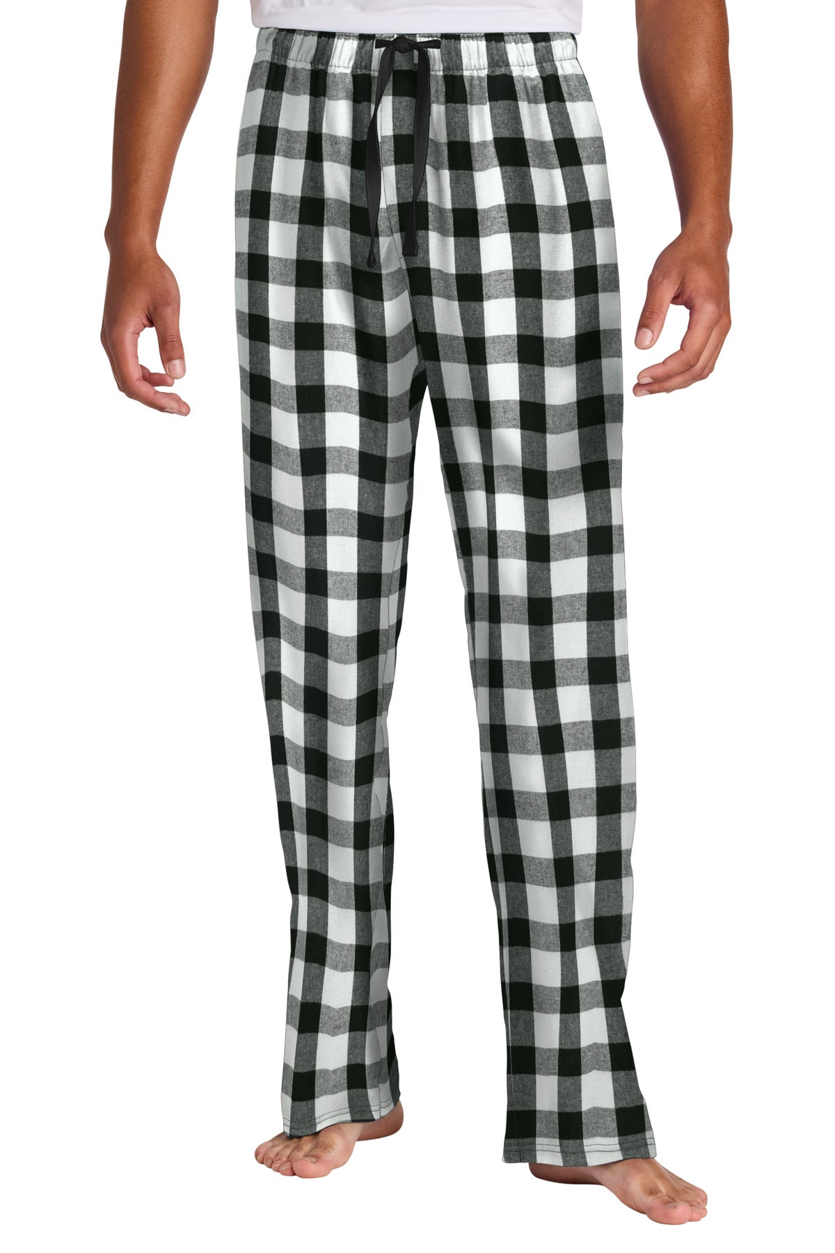 District Men's Flannel Plaid Pant