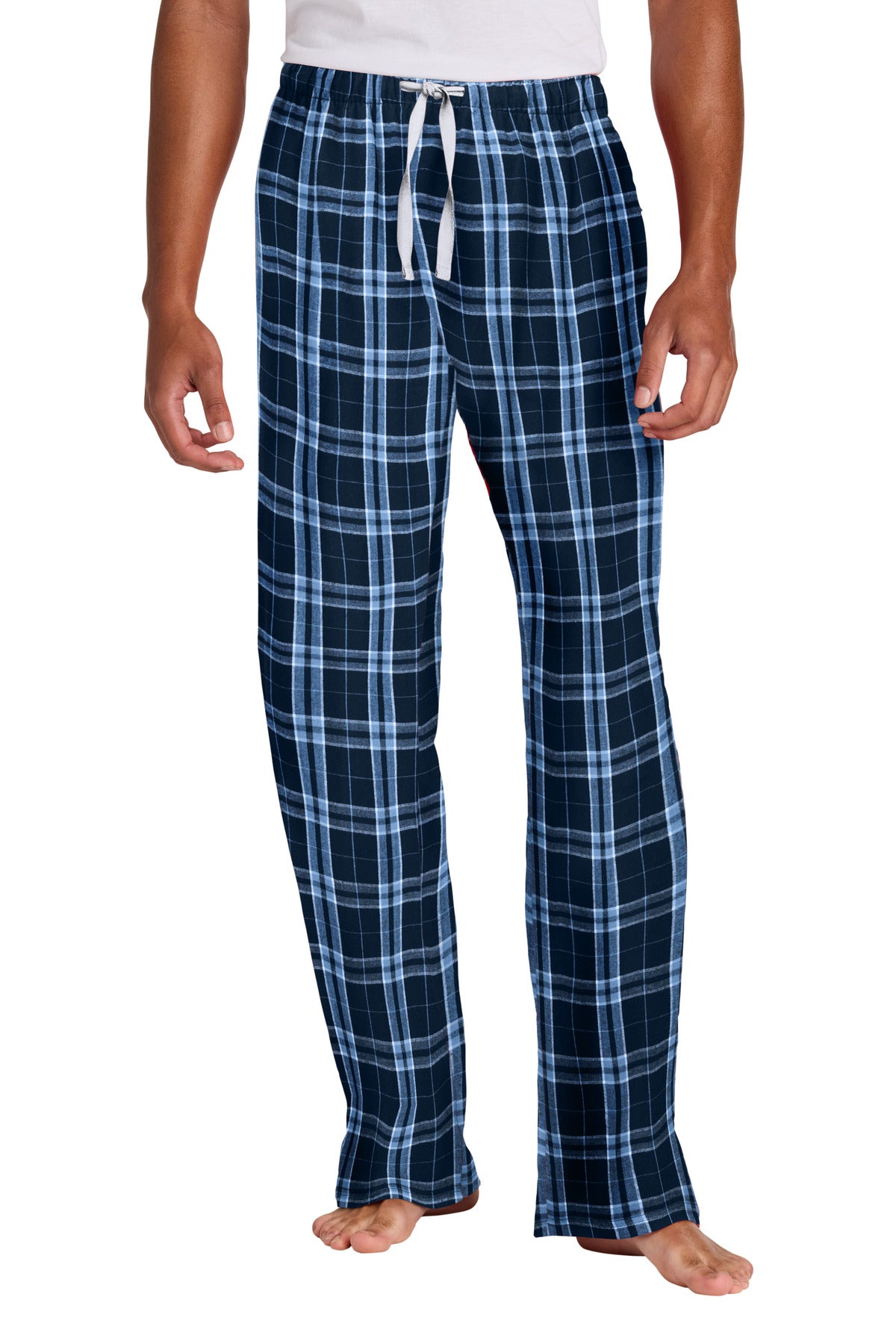 District Men's Flannel Plaid Pant