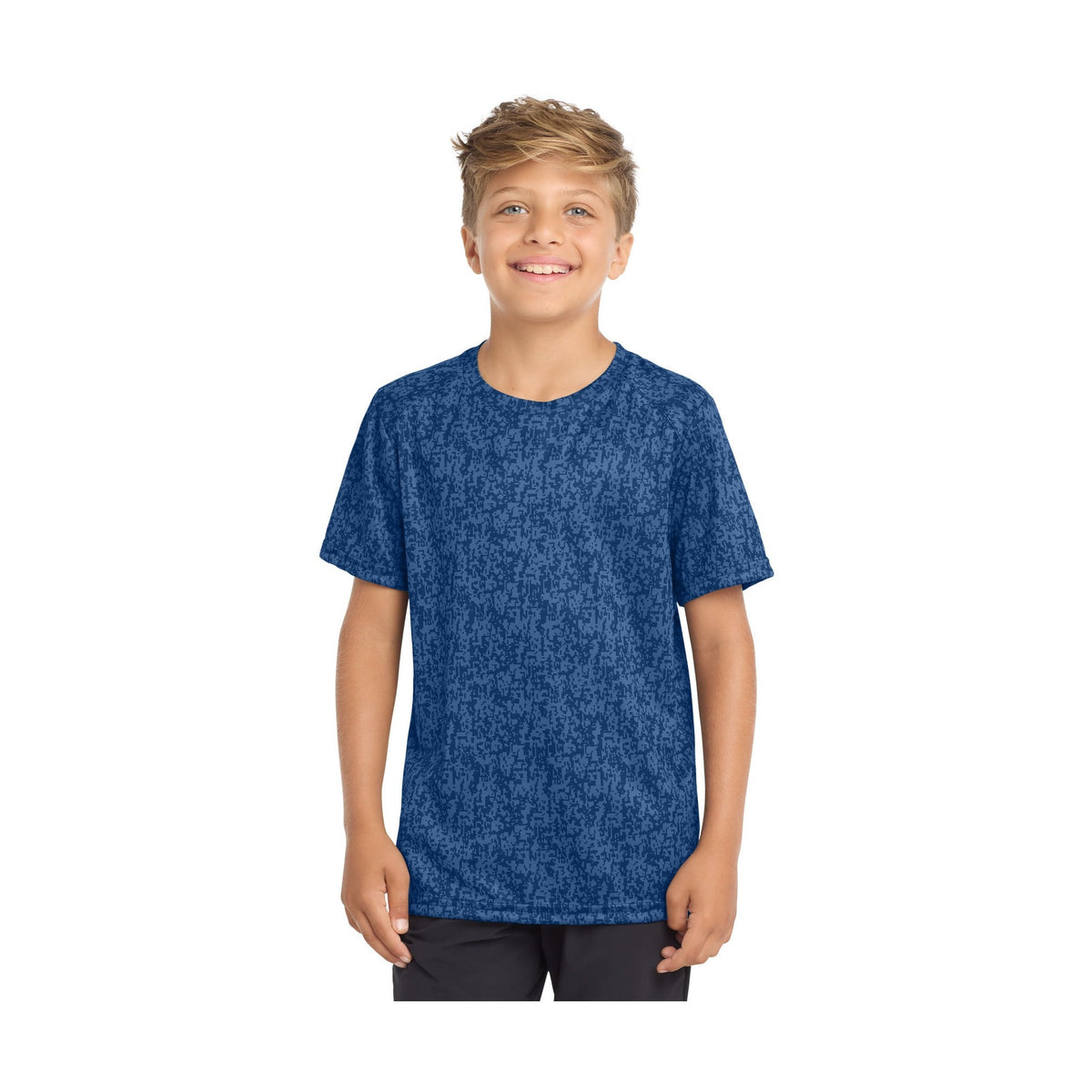 Sport-Tek Youth Digi Camo Tee