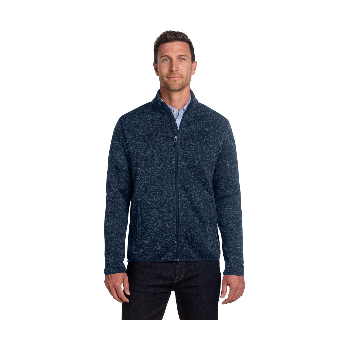 Port Authority Men's Sweater Fleece Jacket