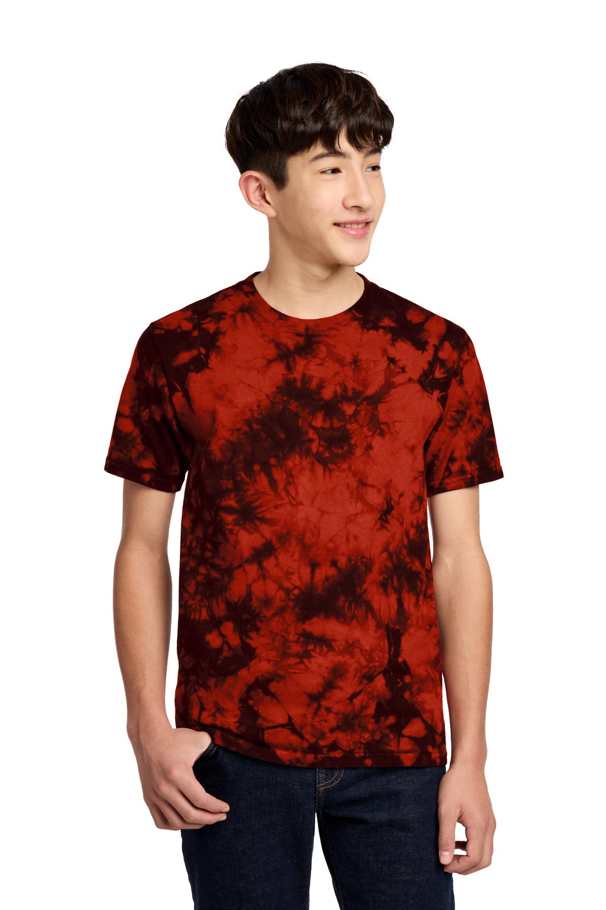 Port & Co Youth Crystal Tie-Dye Tee PC145Y