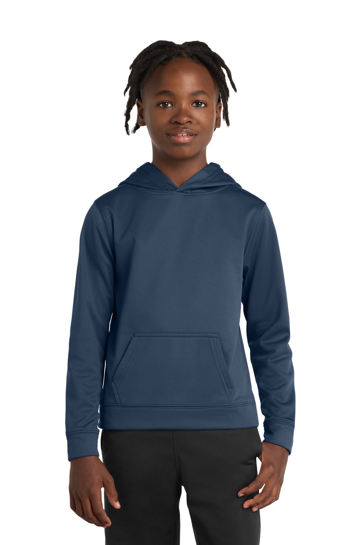 Port & Co Youth Performance Fleece Pullover Hooded Sweatshirt