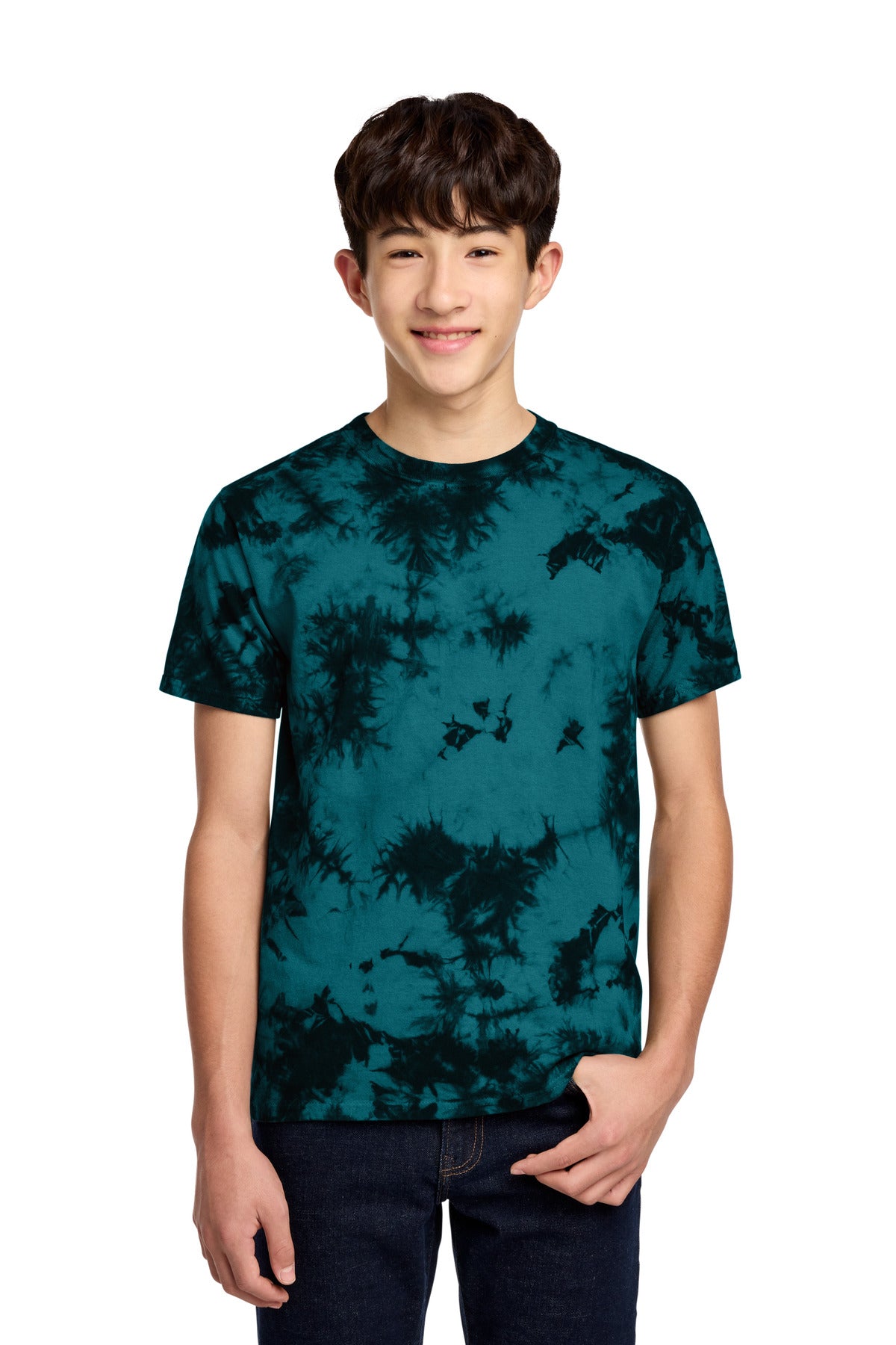 Port & Co Youth Crystal Tie-Dye Tee PC145Y