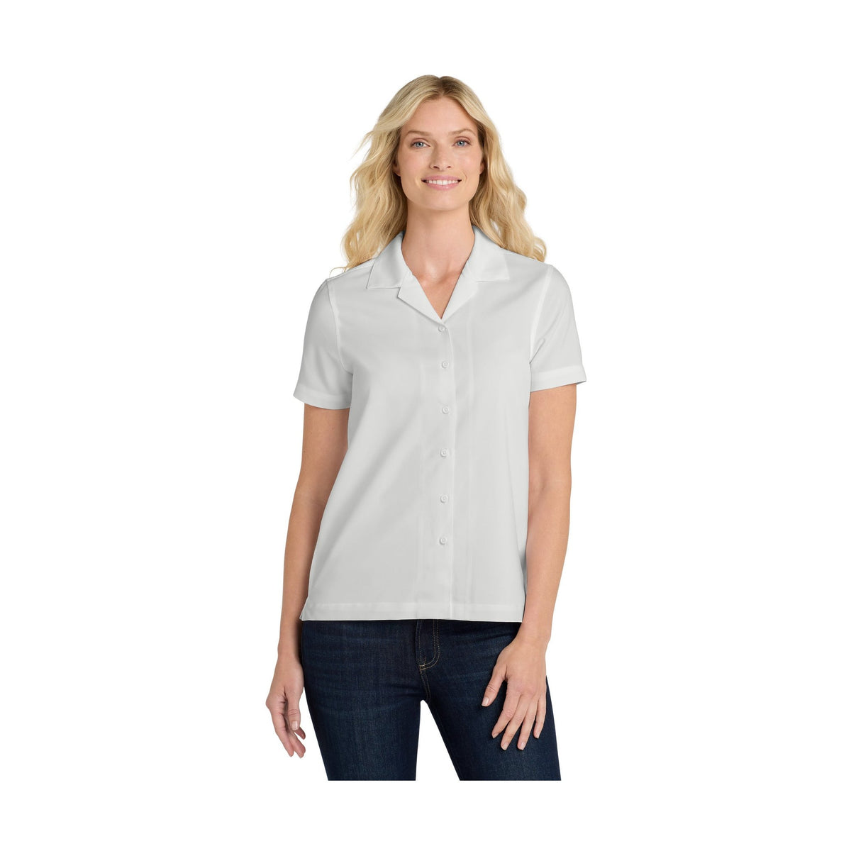 Port Authority Women's Short Sleeve Performance Staff Shirt LW400