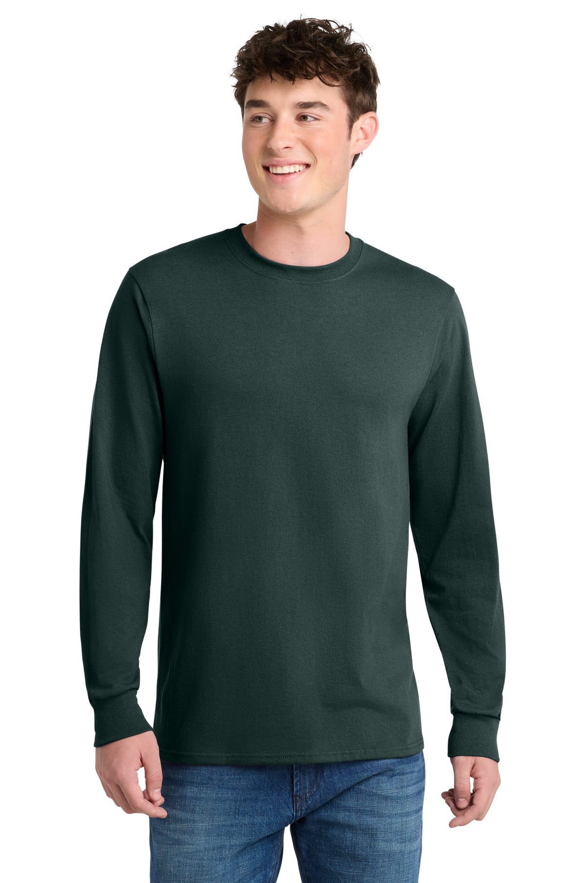 Port & Co Men's Tall Long Sleeve Core Blend Tee