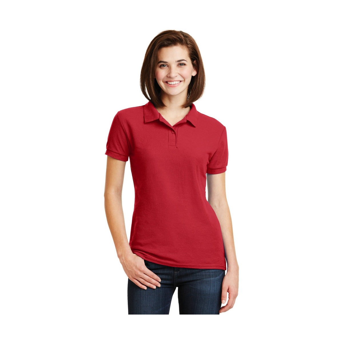 Gildan Women's DryBlend 6-Ounce Double Pique Sport Shirt