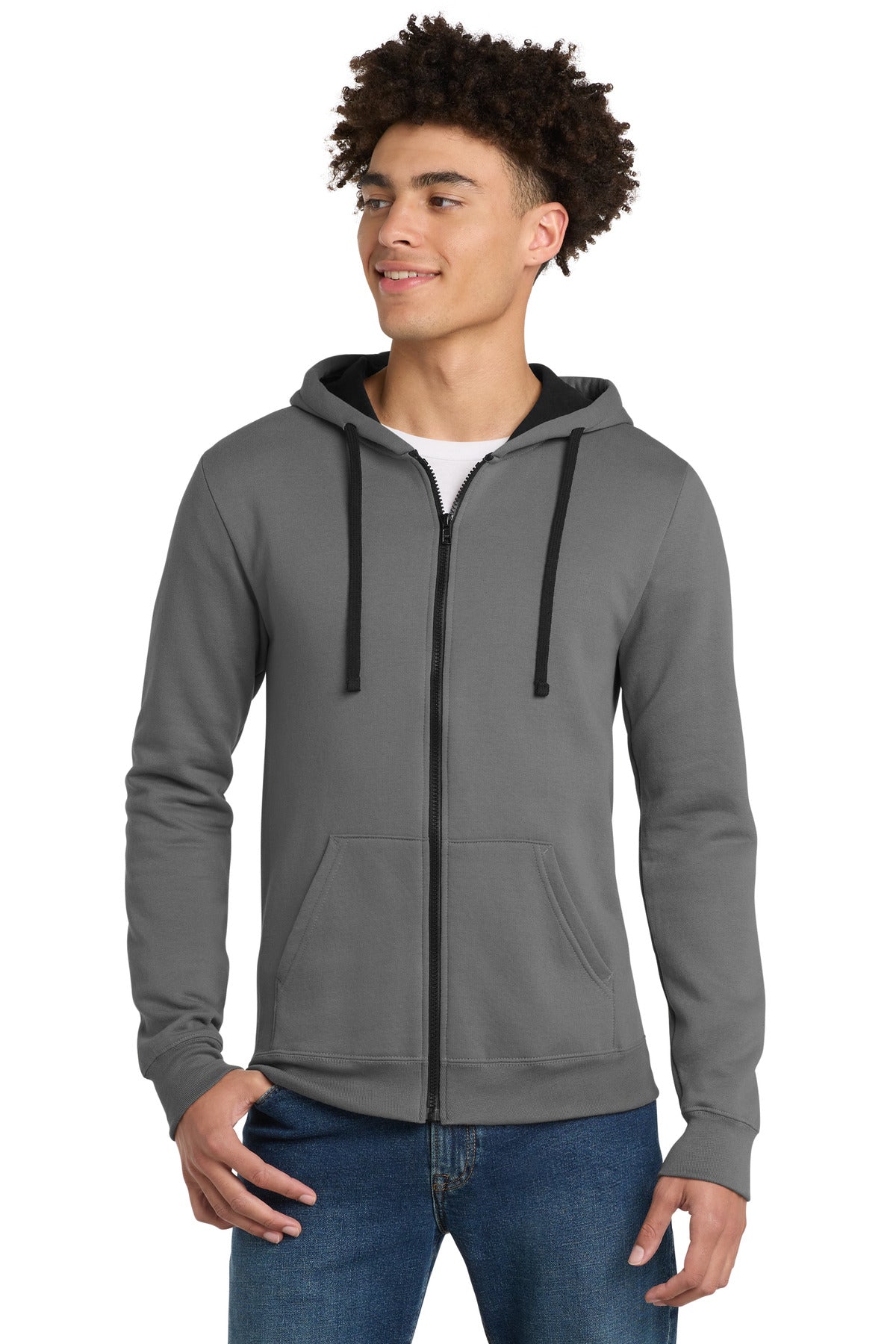 District Men's The Concert Fleece Full-Zip Hoodie