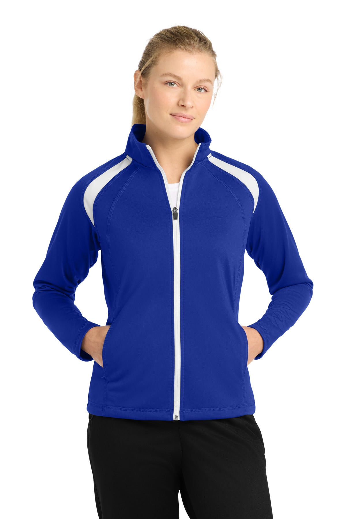 Sport-Tek Women's Tricot Track Jacket