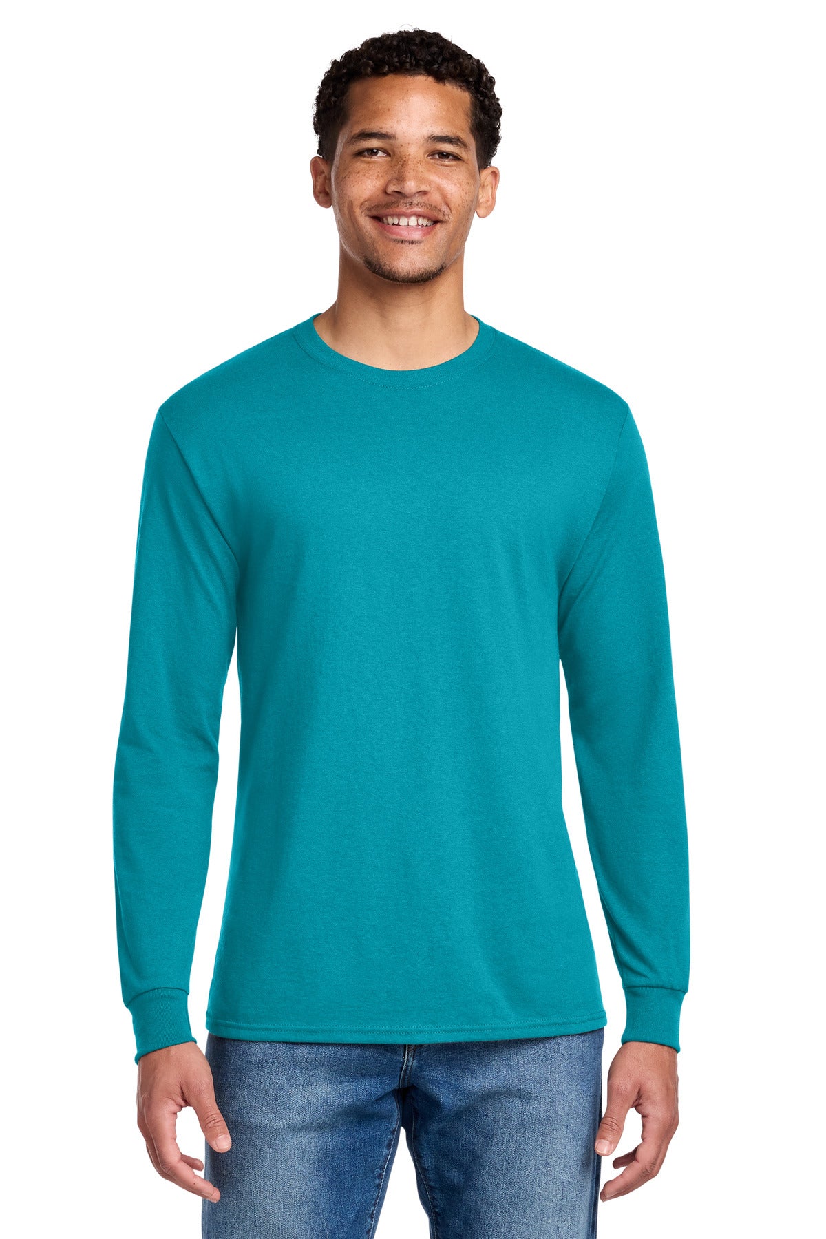 Jerzees Men's Dri-Power 50/50 Cotton/Poly Long Sleeve T-Shirt