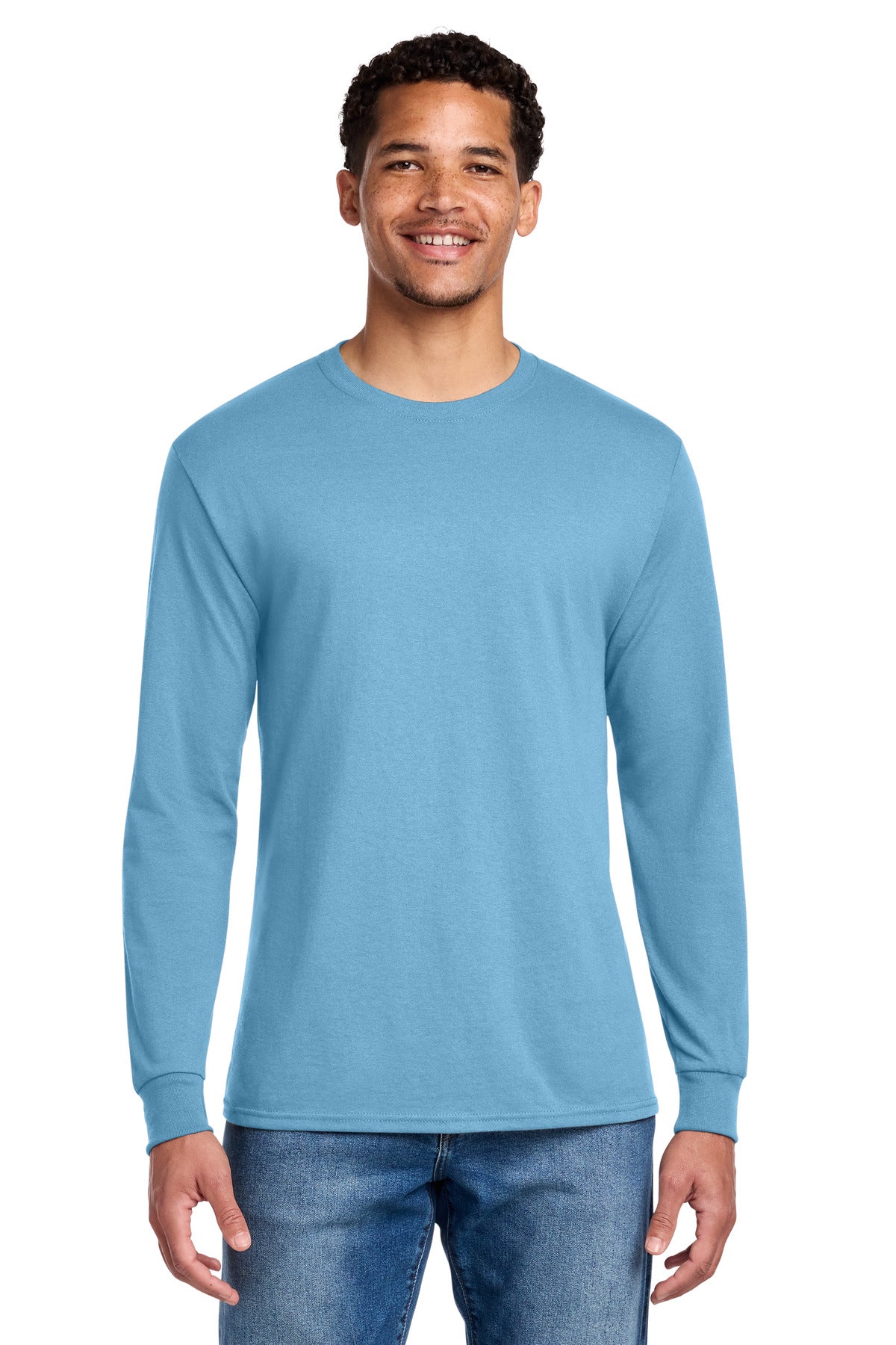 Jerzees Men's Dri-Power 50/50 Cotton/Poly Long Sleeve T-Shirt