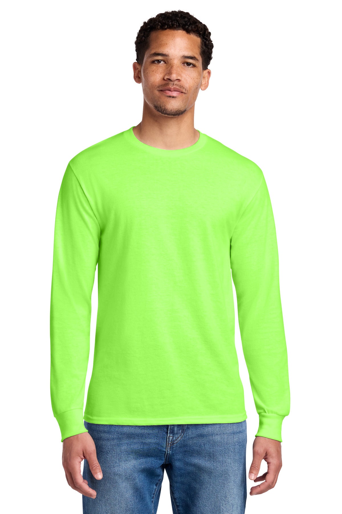 Jerzees Men's Dri-Power 50/50 Cotton/Poly Long Sleeve T-Shirt