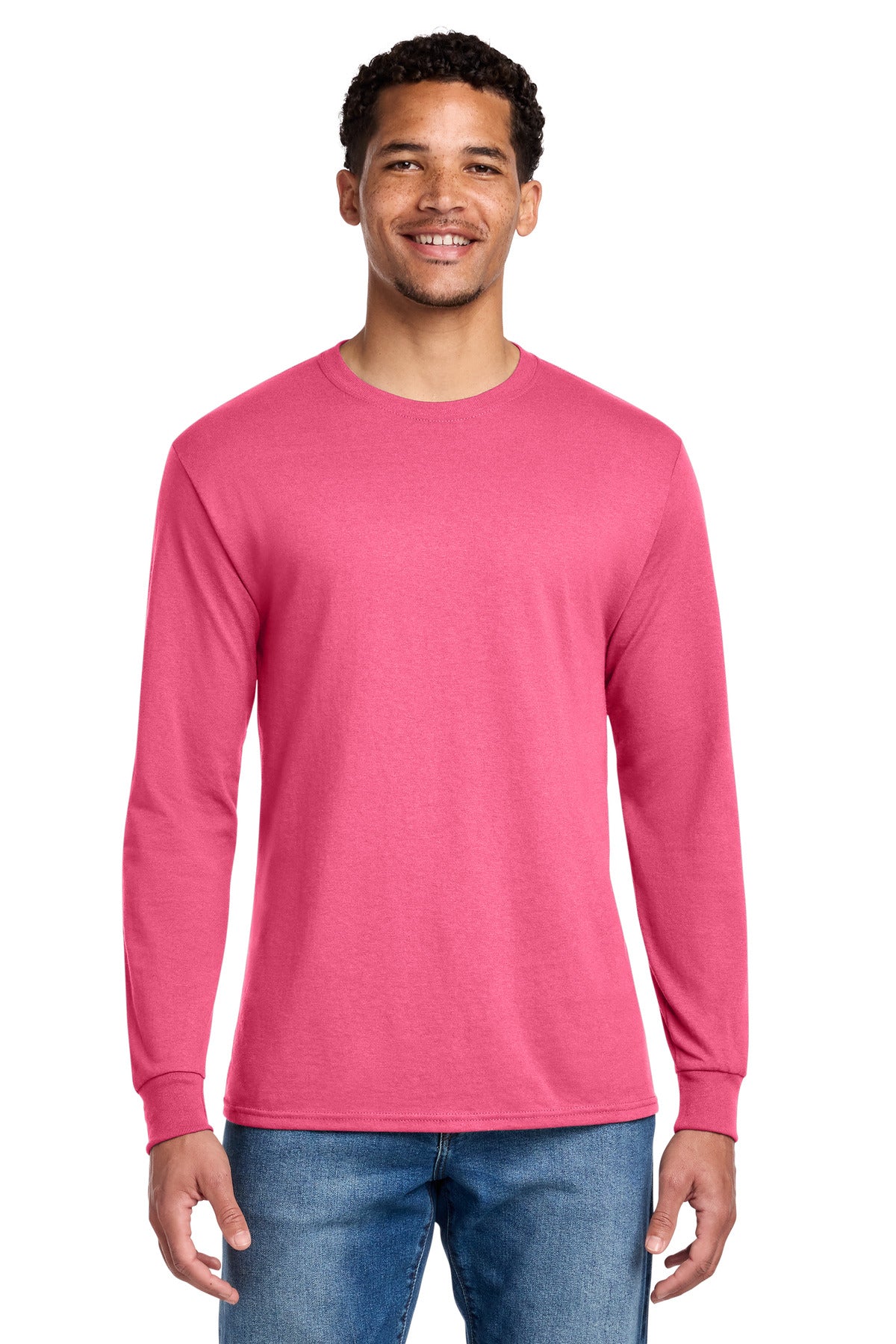 Jerzees Men's Dri-Power 50/50 Cotton/Poly Long Sleeve T-Shirt