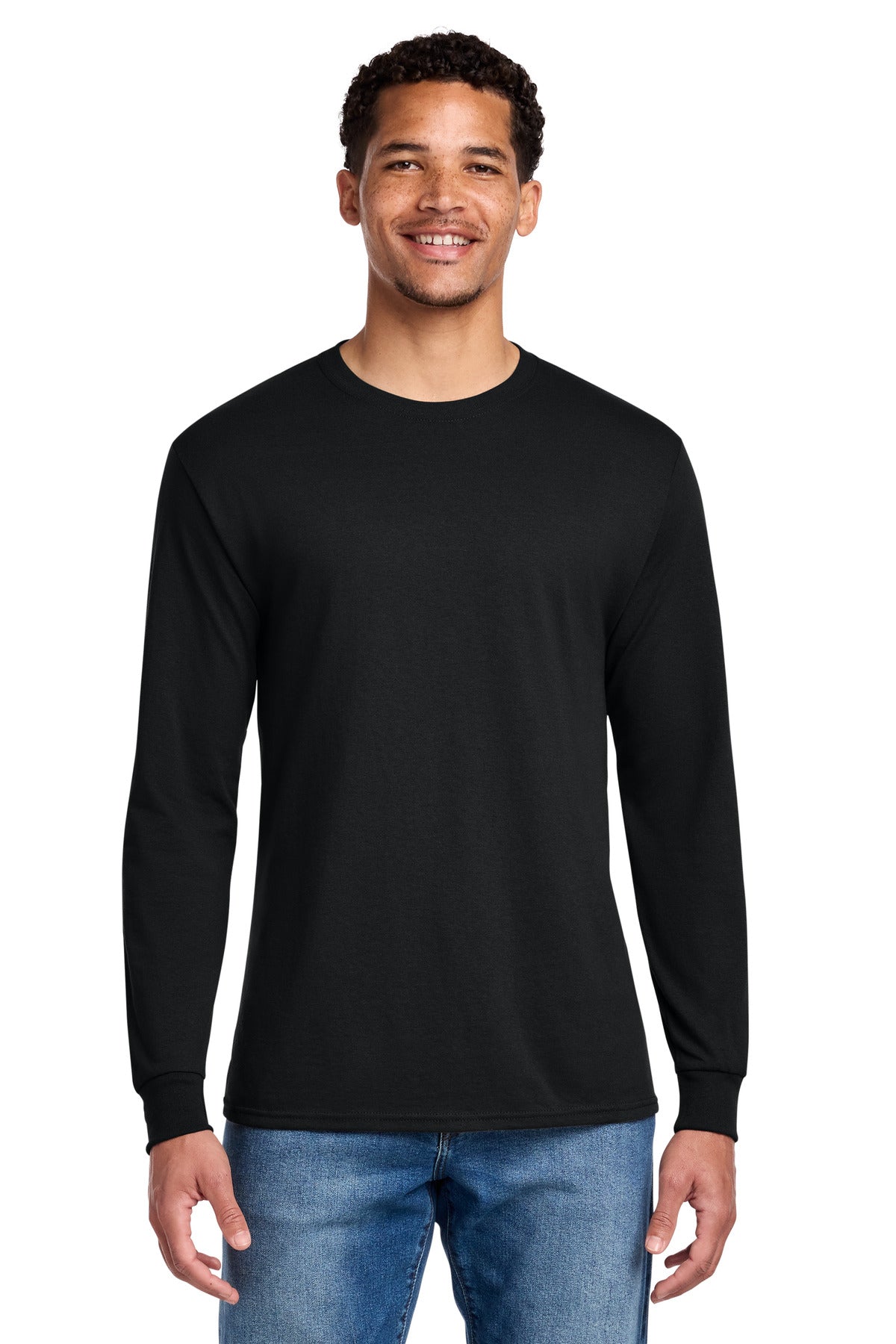 Jerzees Men's Dri-Power 50/50 Cotton/Poly Long Sleeve T-Shirt