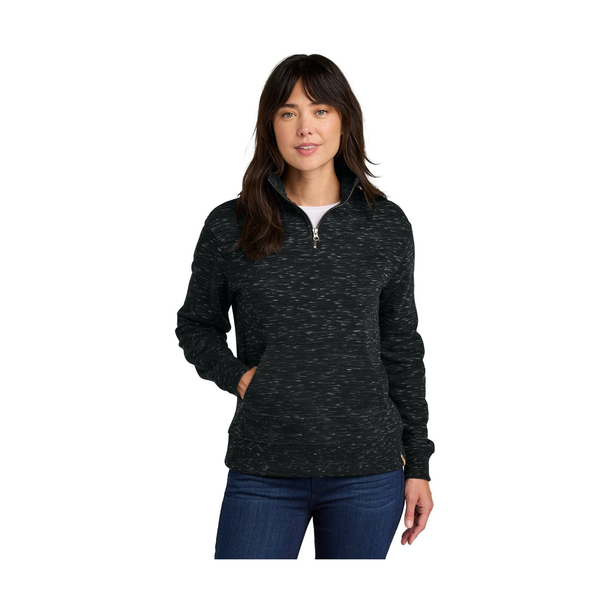 tentree Women's Space Dye Fleece 1/4-Zip TTCW6108