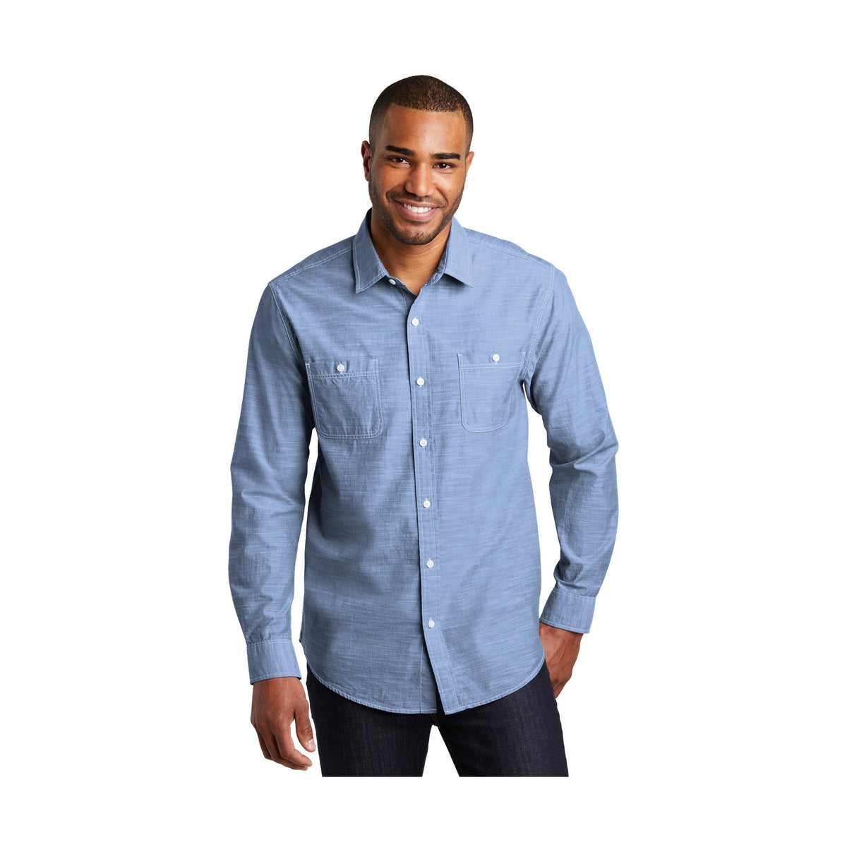 Port Authority Men's Slub Chambray Shirt