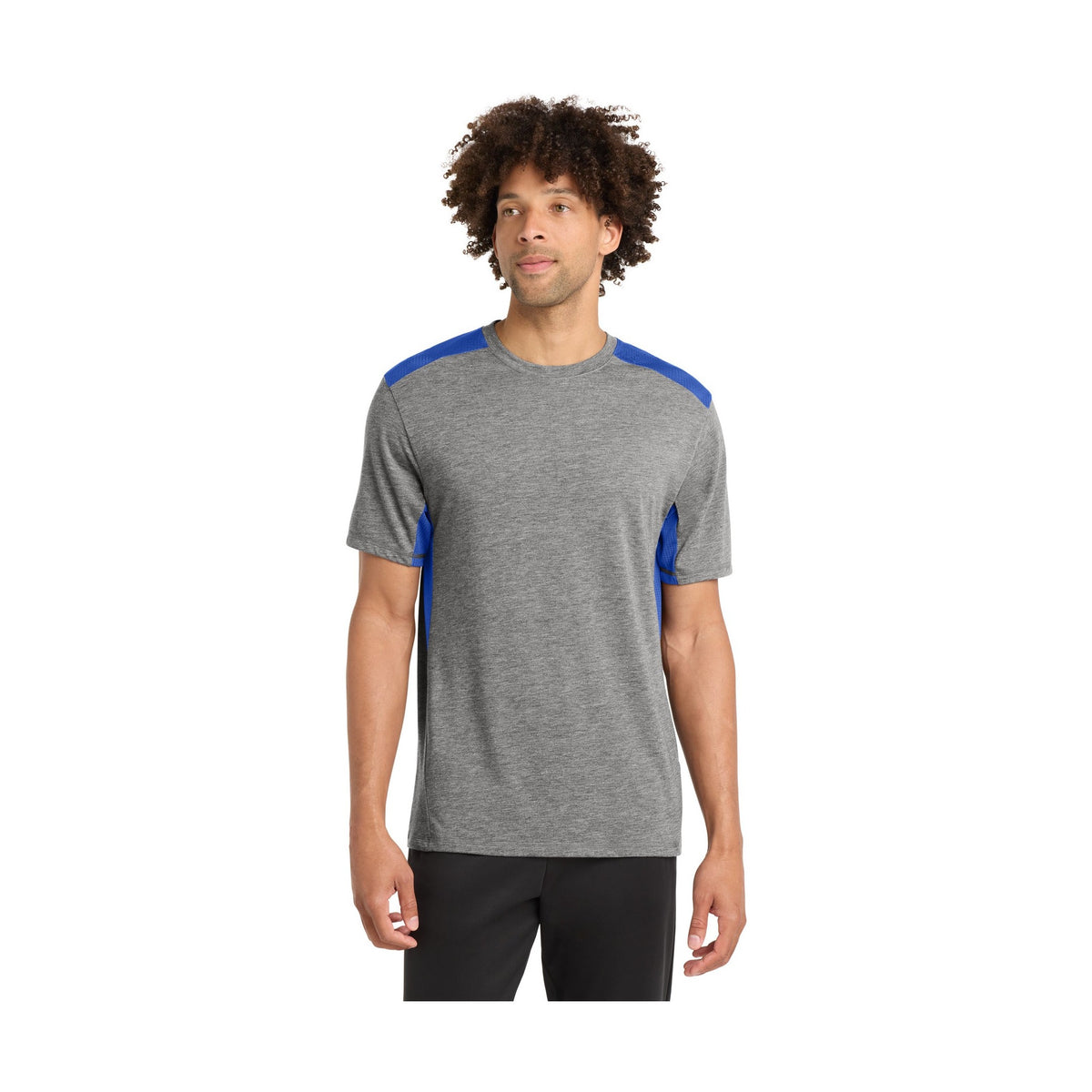 Sport-Tek Men's PosiCharge Tri-Blend Wicking Draft Tee