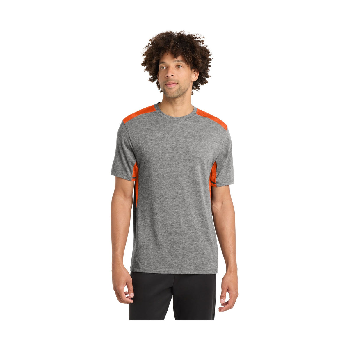 Sport-Tek Men's PosiCharge Tri-Blend Wicking Draft Tee