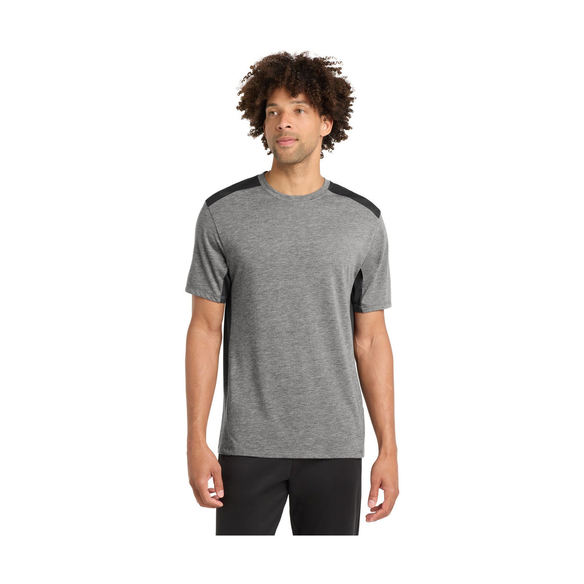 Sport-Tek Men's PosiCharge Tri-Blend Wicking Draft Tee