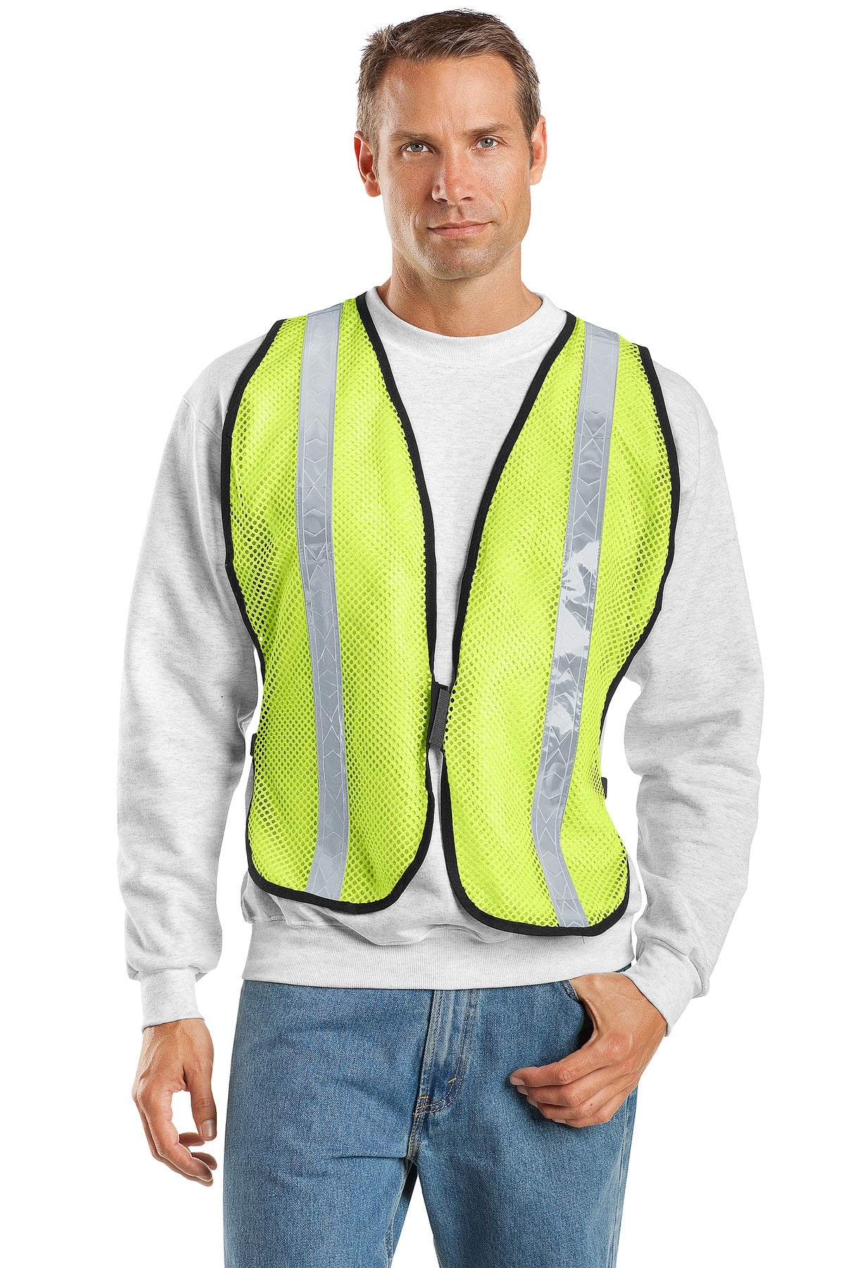 Port Authority Men's Mesh Enhanced Visibility Vest