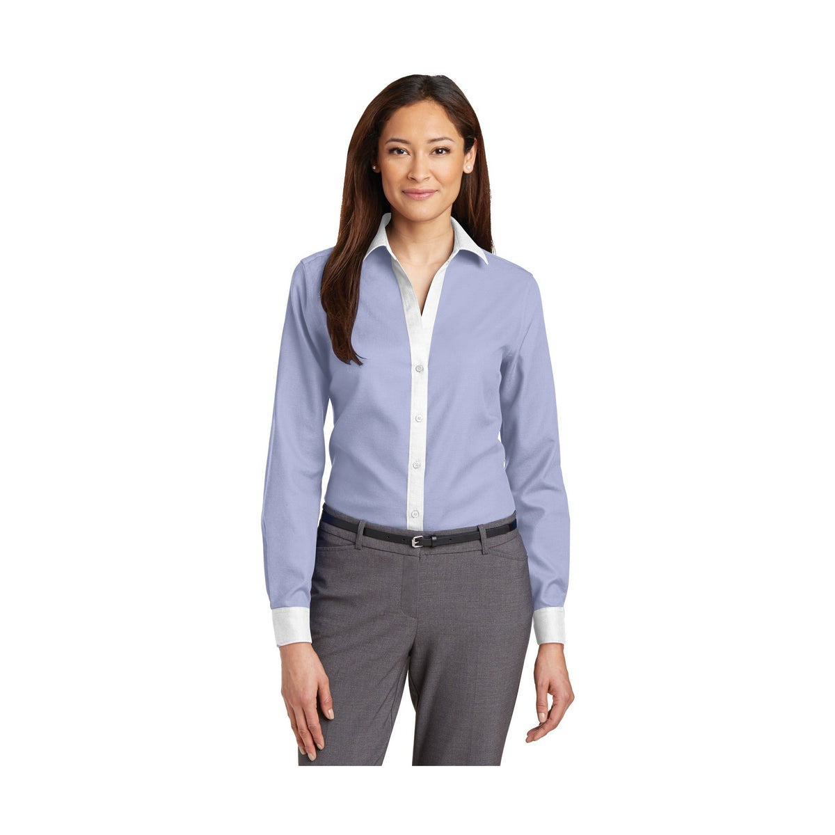 Red House Women's Non-Iron Diamond Dobby Shirt