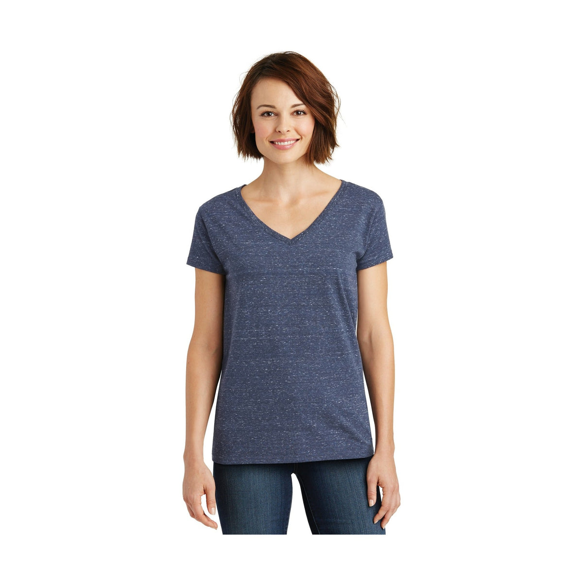District Women's Cosmic V-Neck Tee