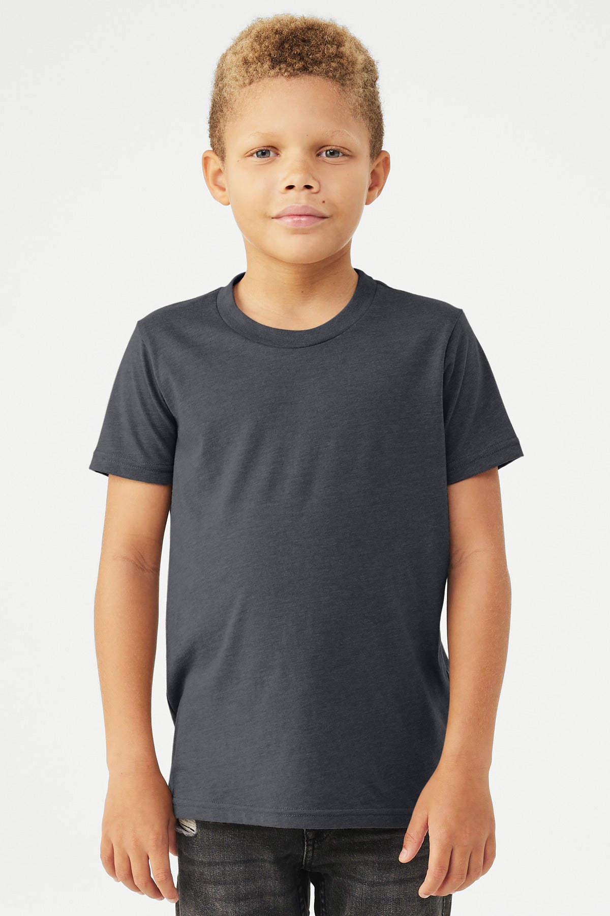 Bella + Canvas Youth Heather CVC Tee BC3001YCVC